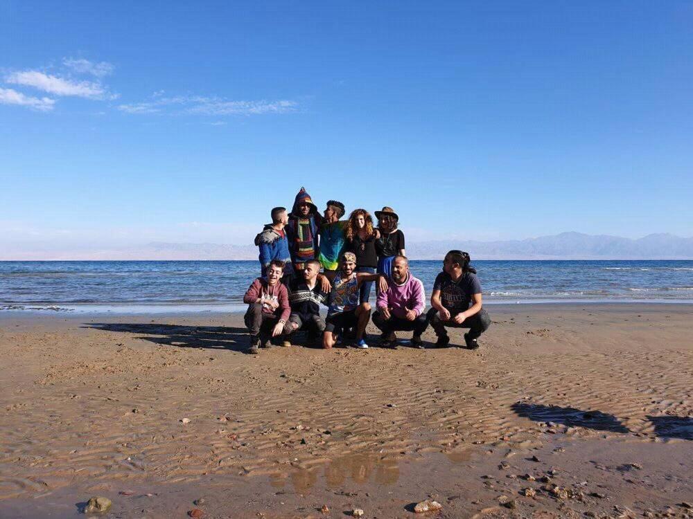 Auberge de jeunesse Sebaii Camp السباعى كامب شاطئ الترابين بجوار ويت بالس à Nuweiba` Extérieur photo